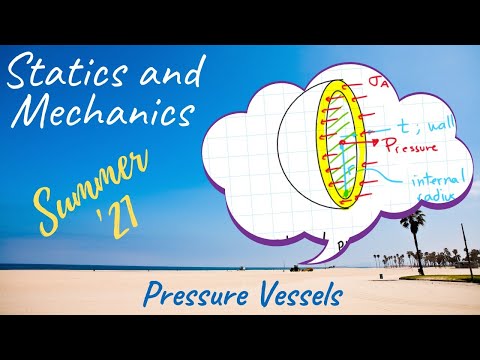 Statics and Mechanics | Thin-Wall Pressure Vessels
