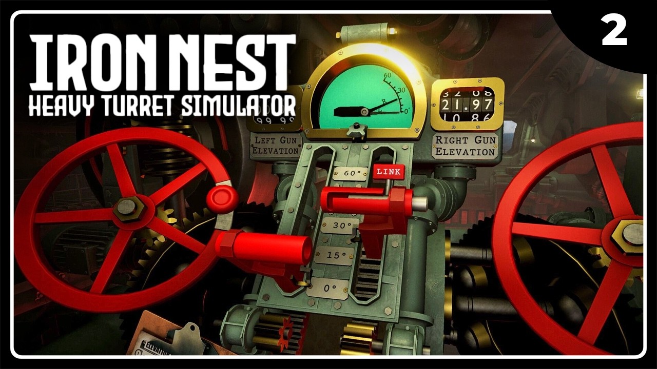 EL MEJOR ARTILLERO DE HISPANIA | IRON NEST: HEAVY TURRET SIMULATOR Gameplay Español
