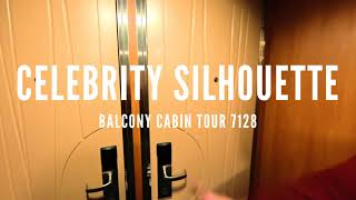 Celebrity Silhouette Balcony Cabin Tour 7128| Is a Solstice-Class Stateroom Still Worth It? (4K)