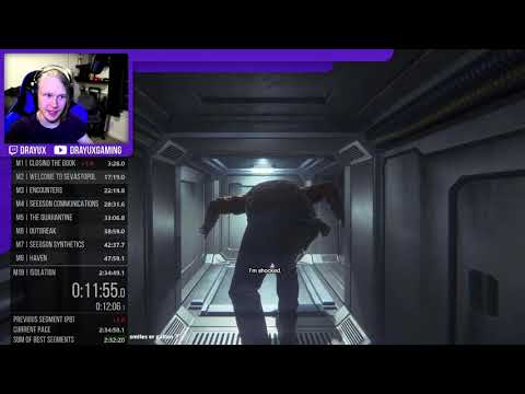 Alien: Isolation in 2:33:14 (2nd place!)