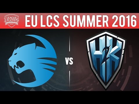 Roccat vs H2K - EU LCS Summer 2016 Game 1