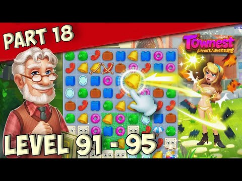 Townest Alfred's Adventure Level 91 - 95 [ Gameplay Story ] Part 18 HD