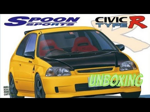 Fuijimi - Honda Civic EK9 Type R Spoon Sports - Unboxing