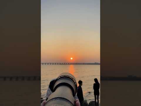 Handheld sunset photography with a 600mm telephoto lens #photography