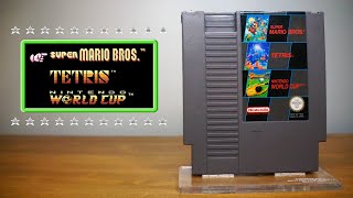 NES PAL Exclusives: SUPER MARIO BROS / TETRIS / NINTENDO WORLD CUP (Nintendo Entertainment System)