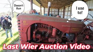 Round Up of the Wier Auction with Stermer's Auction Service
