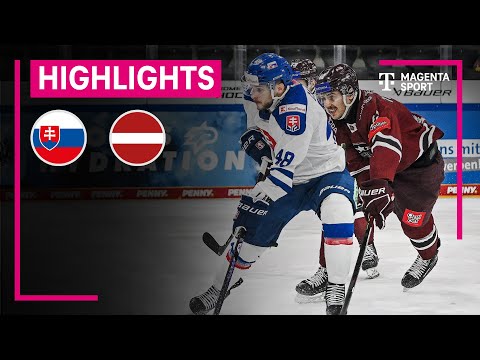 Slowakei - Lettland | Highlights Deutschland-Cup 2025 | MAGENTA SPORT