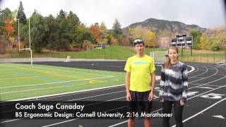 BEST RUNNING DRILLS FOR PROPER FORM AND TECHNIQUE | Sage Canaday and Sandi Nypaver