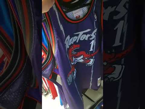 Mitchell and Ness Throwback Jersey Rail Run!