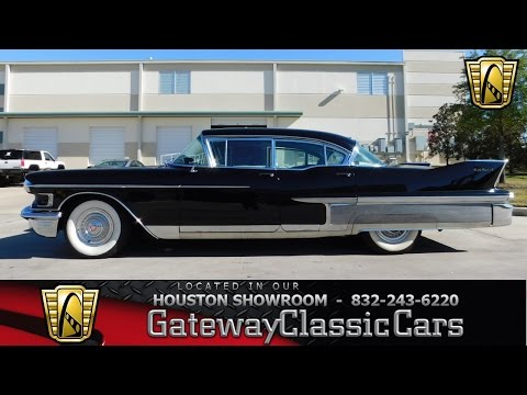 1958 Cadillac Fleetwood Sixty Special Stock #564 Gateway Classic Cars Houston Showroom
