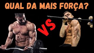 Calistenia VS Musculação - Qual da Mais Força?