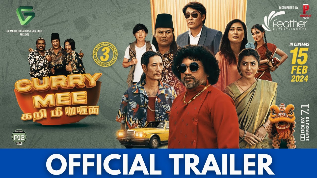 CURRY MEE | OFFICIAL TRAILER | GANA | ROPIE PAKODI | EDGAR QUAH | NAZIRA IBRAHIM #currymee #gana