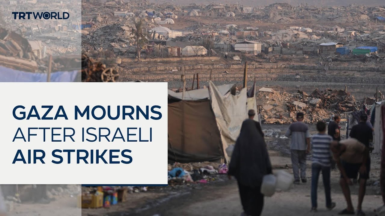 Israeli air strike kills two Palestinians in southern Gaza