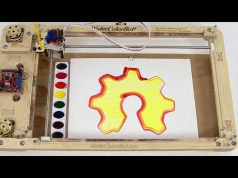 The WaterColorBot -- Kickstarter Launch Video