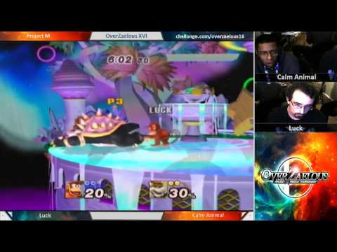 OverZaelous XVI: Calm Animal(Bowser) vs. Luck(Diddy) Losers Finals