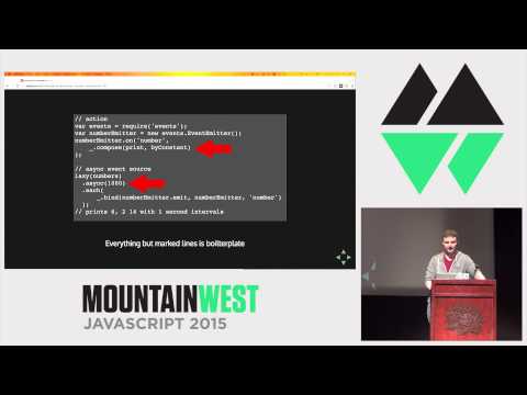 MountainWest JavaScript 2015 - Journey from procedural to reactive JavaScript with stops