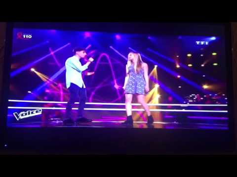 The voice France 2016: Louisa Rose vs Thibault (en battle)