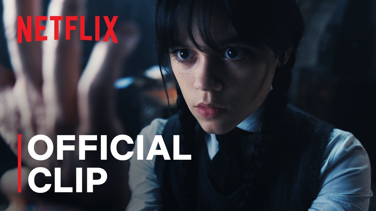 Wednesday Addams vs. Thing | Official Clip | Netflix - YouTube