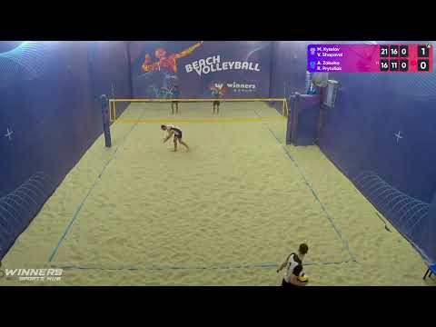 09:55 M. Kyselov / V. Shapoval - A. Zabuha / R. Prytuliak 04.10.2022 | Winners Beach Volleyball