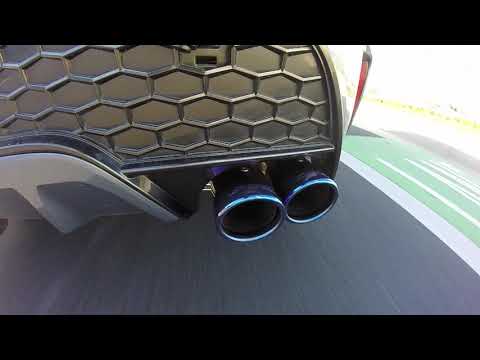 2020 Corolla XSE (CVT) APEXi N1 Extreme Muffler installed Driving Clip 1
