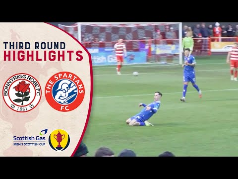 Bonnyrigg Rose v The Spartans | Scottish Gas Men's Scottish Cup Third Round Highlights