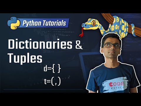 Learn 11 Dictionaries and Tuples Python 3 Programming Tutorials - Mind ...