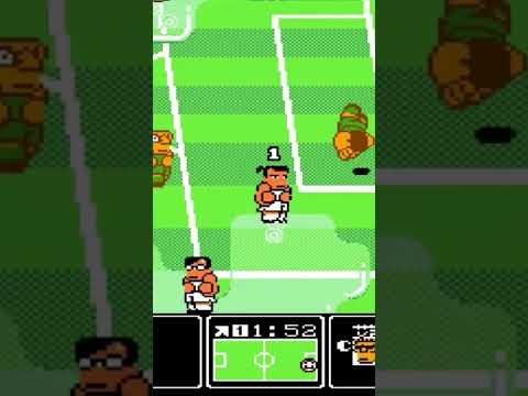 NES Retro Kunio kun no Nekketsu soccer