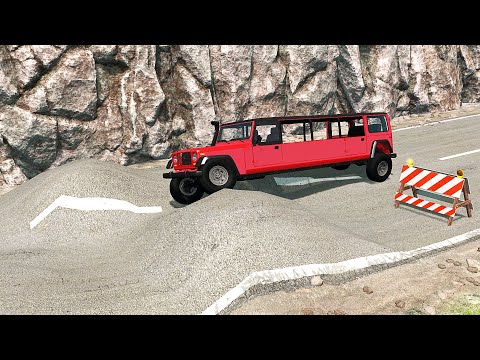 Mobil vs Bumps #2 - BeamNG Drive