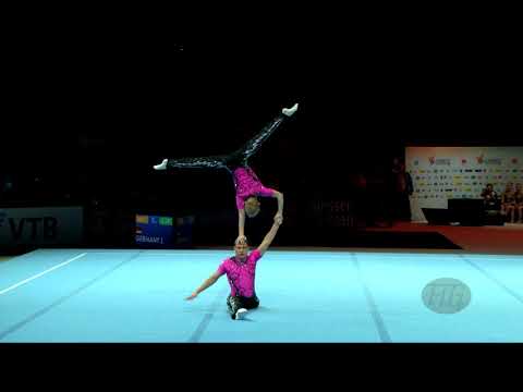 Belarus (BLR) - 2018 Acrobatic Worlds, Antwerpen (BEL) - Combined  Men's Pair