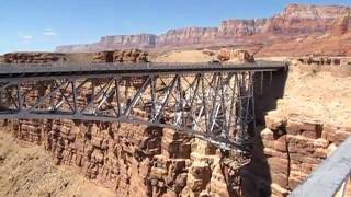 preview picture of video 'Navajo Bridge Colorado River - Page Arizona - September 2010'