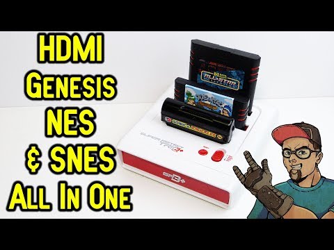Retro-Bit Super Retro Trio+ Plus HD Genesis, SNES & NES Console Review