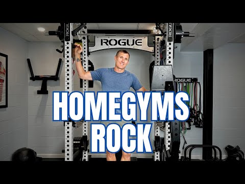 My Rogue Monster Power Squat Rack Overview  | Setup Ideas, Attachments, Storage, & Choices #workout