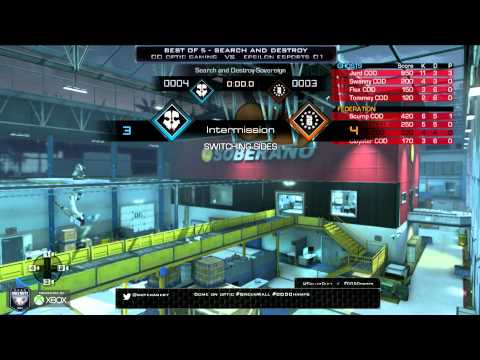 Optic Gaming vs Epsilon Esports - Game 2 - Group G - CoD Championships 2014