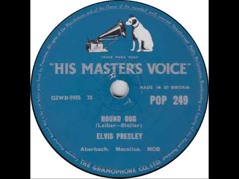 UK New Entry 1956 (139) Elvis Presley - Hound Dog
