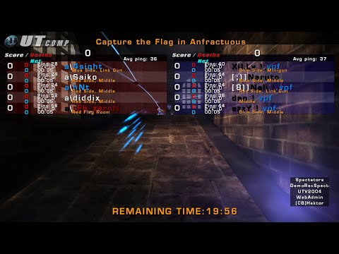 UT2004 CTF OpenCup Fall 2006 - advanced gaming vs vpf - Anfractuous - XiLLy