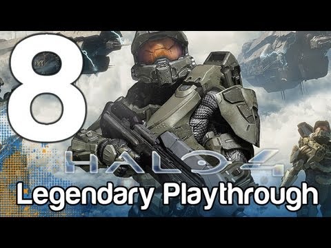 Halo 4 - Gameplay Part 8 - Midnight (Legendary, 1080p) | WikiGameGuides
