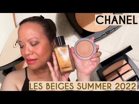 Chanel Les Beiges Summer 2022 Collection|  TRY ON and FIRST IMPRESSIONS | 2 LOOKS