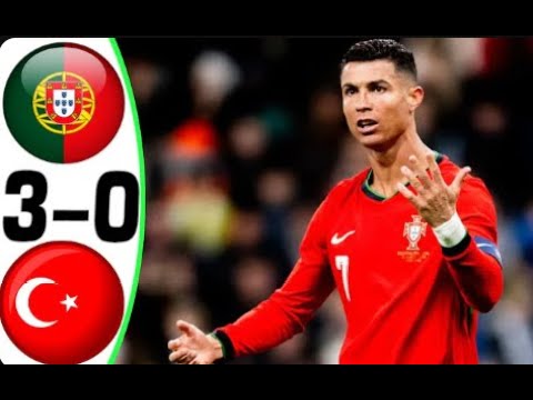 Portugal vs Turkey 3-0 All Goals and Highlights| Portugal vs Turkiye Extended Highlights