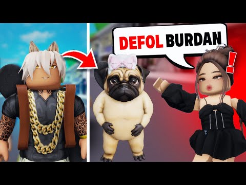 Köpeğe DÖNÜŞTÜM 🐶 ama YUVA BULAMADIM 😥 ROBLOX Brookhaven🏡RP