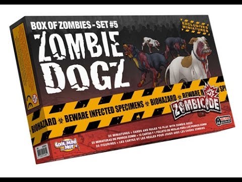 Board Game Brawl Reviews - Zombicide: Zombie Dogz