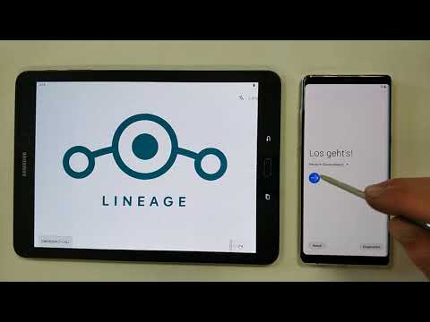Vergleich LineageOS zu Original Google Android 9 Pie Samsung Galaxy Tab S3 und Note 8