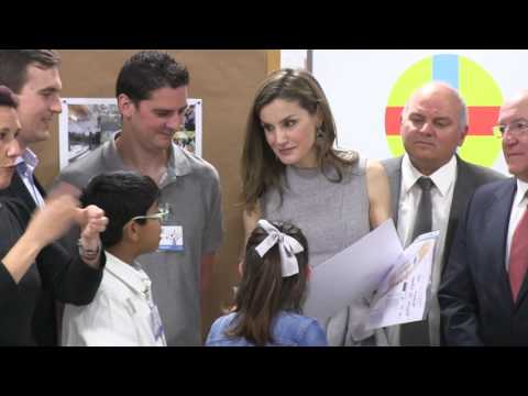 Queen Letizia visits Alfara del Patriarca