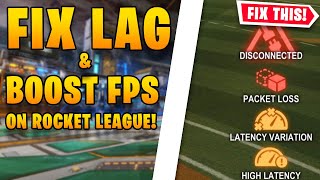 How To FIX LAG & BOOST FPS On Rocket League! (best settings for xbox,ps4, & pc!)