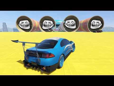 9999% TROLL RACE! AWESOME FINISH! - GTA V ONLINE