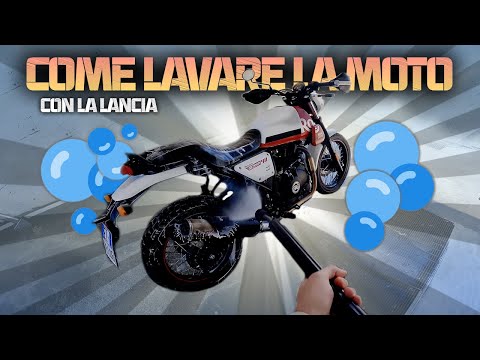 COME LAVARE LA MOTO CON LA LANCIA! (senza fare danni)
