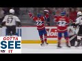 GOTTA SEE IT Cole Caufield Scores Two Goals In Eight Seconds Vs Coyotes