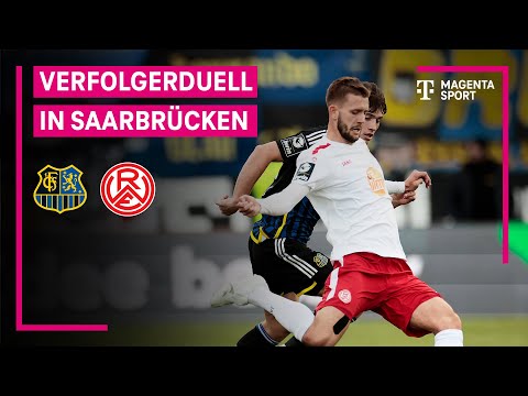 1. FC Saarbrücken – Rot-Weiss Essen, Highlights mit Live-Kommentar | 3. Liga | MAGENTA SPORT