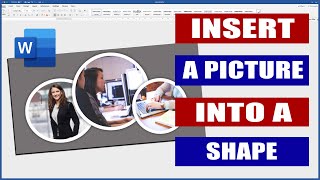 How to insert a picture into a shape | Microsoft Word tutorials