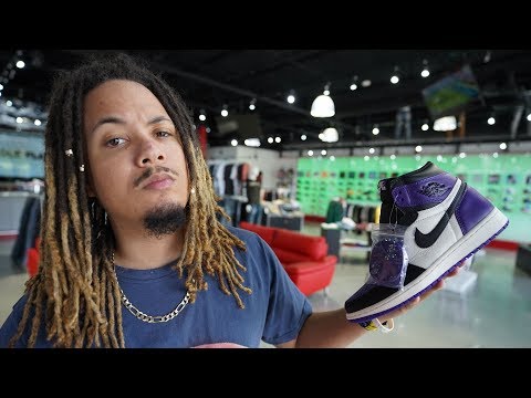 COP OR NOT ? JORDAN 1 "COURT PURPLE" REVIEW + FIRST THOUGHTS !!!