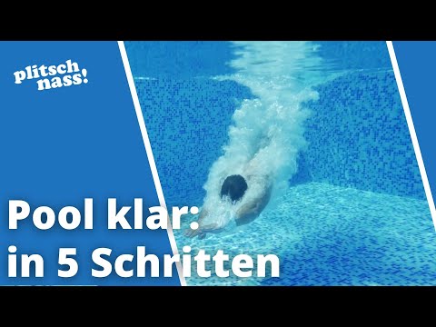 Trübes Poolwasser wieder klar: In 5 einfachen Schritten